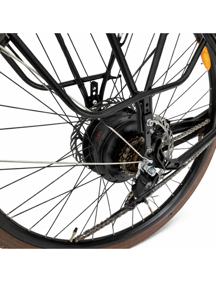 Bicicleta electrica Trekking Prophete 51581 - 28 inch, XL, Negru