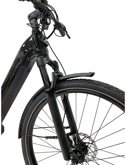 Bicicleta electrica Trekking Stella Tierra - 29 inch, 10V, L, Negru lucios