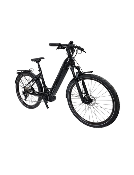 Bicicleta electrica Trekking Stella Tierra - 29 inch, 10V, L, Negru lucios