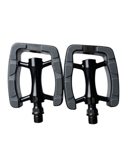Pedale Marwi SP-823, reflectorizante, aluminiu, negru
