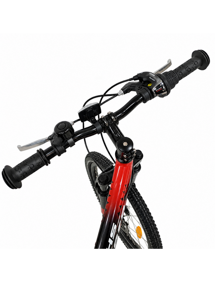 Bicicleta Copii Dhs Terrana 2023, model 2026 - 20 Inch, Rosu-Negru