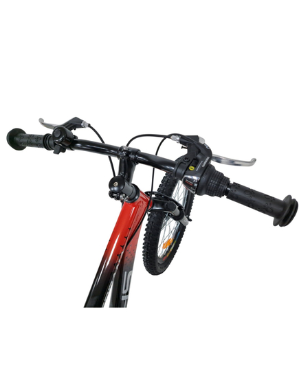 Bicicleta Copii Dhs Terrana 2023B, model 2026 - 20 Inch, Rosu-Negru