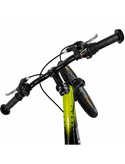 Bicicleta Copii Dhs Terrana 2023C, model 2026 - 20 Inch, Verde-Negru