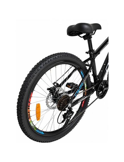 Bicicleta Copii Dhs Terrana 2423B, model 2026 - 24 Inch, Negru-Albastru