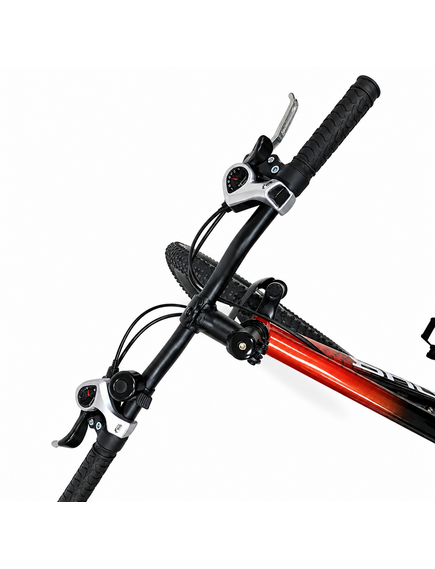 Bicicleta Copii Dhs Terrana 2423B, model 2026 - 24 Inch, Rosu-Negru