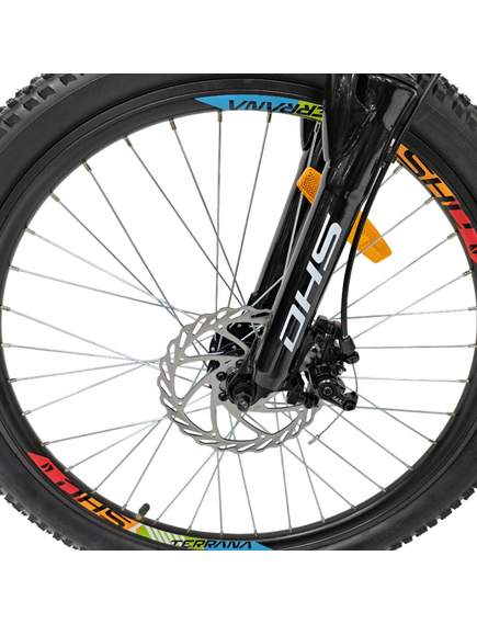 Bicicleta Copii Dhs Terrana 2423B, model 2026 - 24 Inch, Roz-Violet