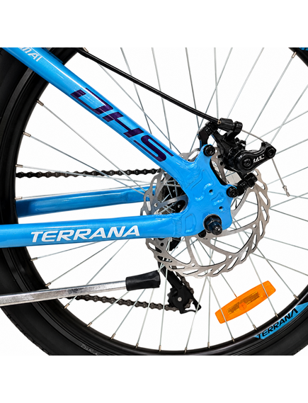 Bicicleta Copii Dhs Terrana 2423B, model 2026 - 24 Inch, Violet-Albastru