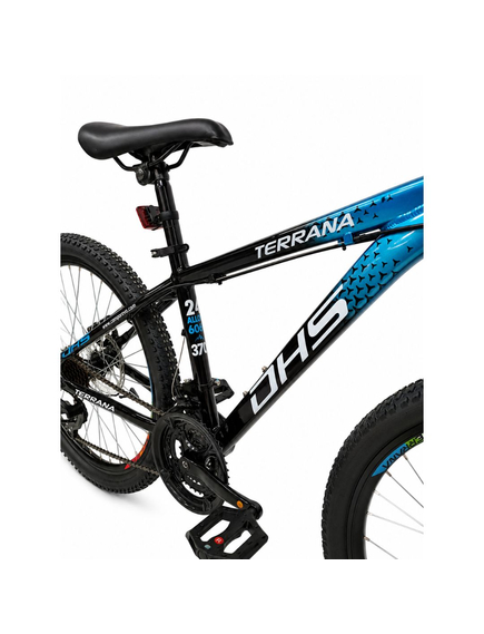 Bicicleta Copii Dhs Terrana 2423C, model 2026 - 24 Inch, Albastru-Negru
