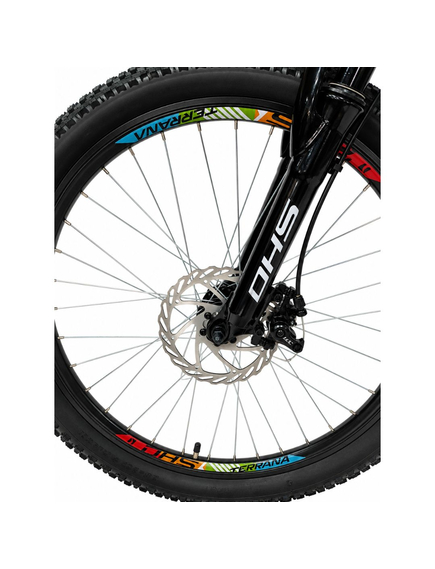 Bicicleta Copii Dhs Terrana 2423C, model 2026 - 24 Inch, Albastru-Negru