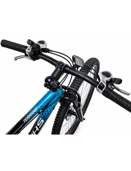 Bicicleta Copii Dhs Terrana 2423C, model 2026 - 24 Inch, Albastru-Negru