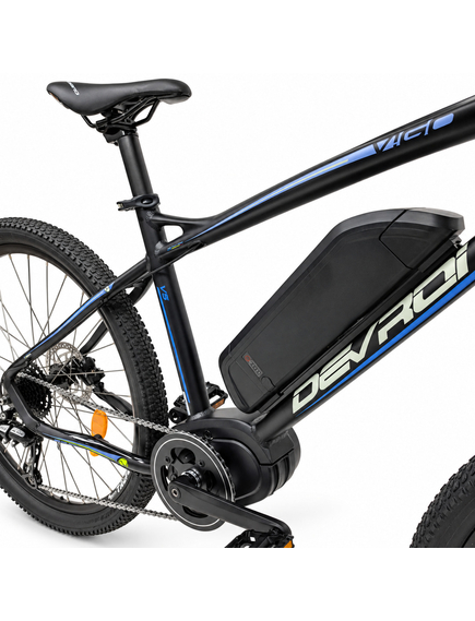 Bicicleta Electrica MTB Devron 27225 - 27.5 inch, M, NEGRU