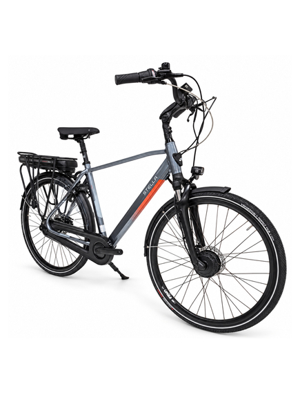 Bicicleta Electrica Trekking Stella 28809 - 28 inch, M, GRI