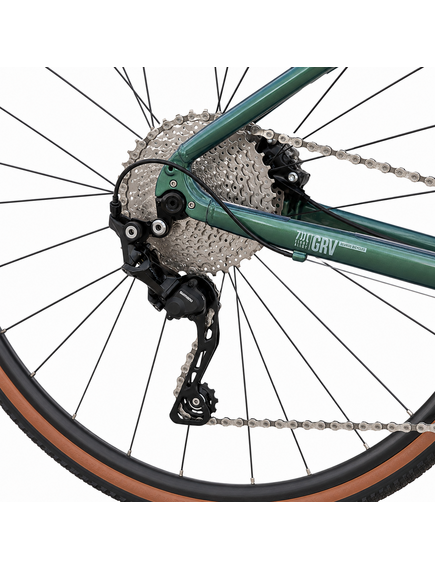 Bicicleta Gravel Devron 1.0 - 28 inch, L, Verde