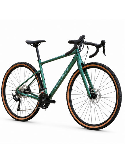 Bicicleta Gravel Devron 1.0 - 28 inch, L, Verde