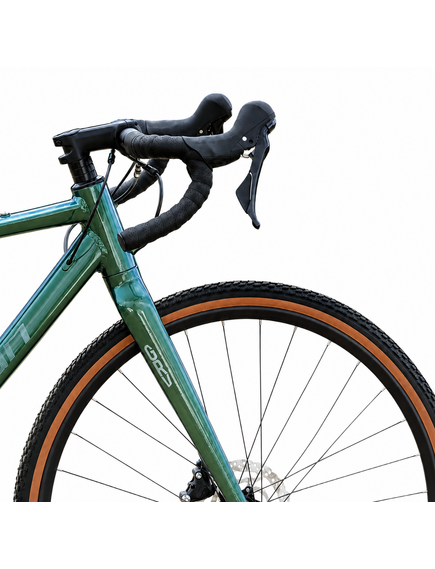 Bicicleta Gravel Devron 1.0 - 28 inch, L, Verde