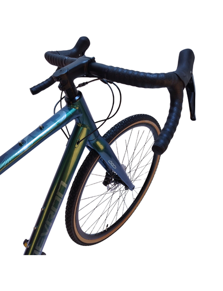 Bicicleta Gravel Devron 1.0 - 28 inch, M, Verde