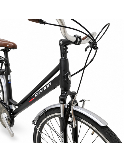 Bicicleta Oras Devron 28091- 28 inch, M, Negru