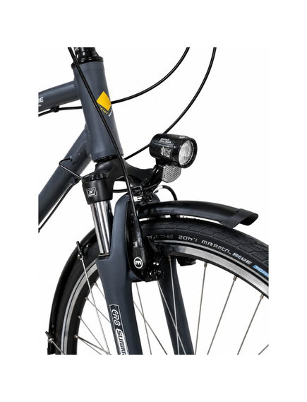 Bicicleta Trekking Kieler 1923 - 28 inch, L, Negru