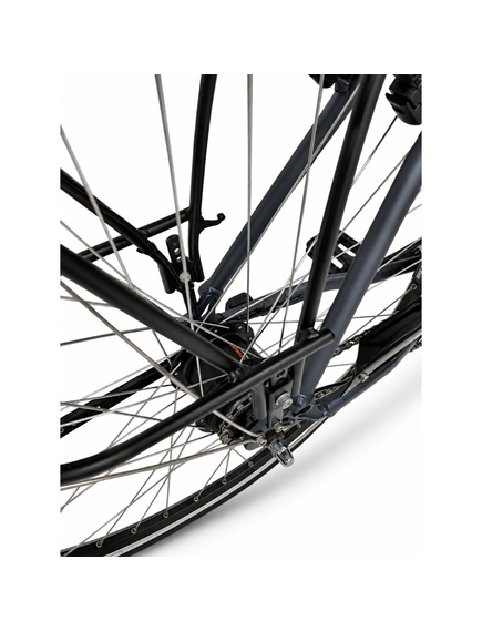 Bicicleta Trekking Kieler 1923 - 28 inch, L, Negru