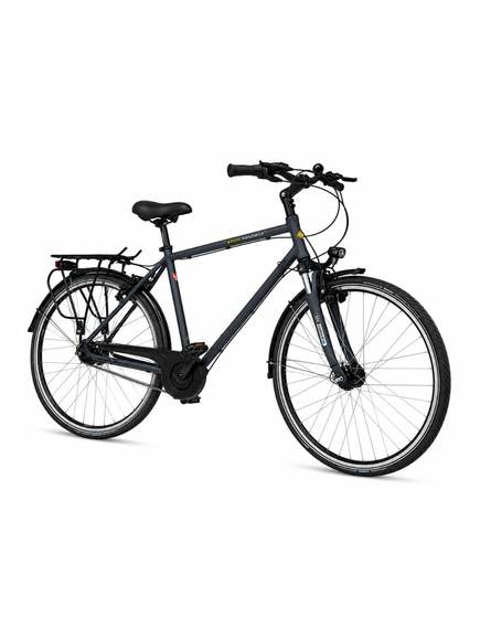 Bicicleta Trekking Kieler 1923 - 28 inch, L, Negru