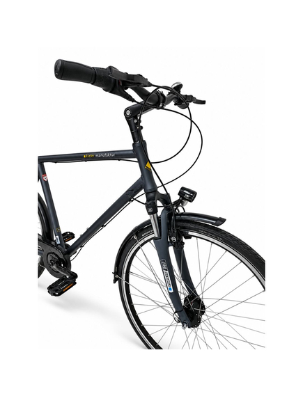 Bicicleta Trekking Kieler 1923 - 28 inch, L, Negru