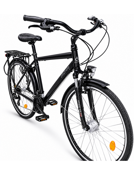 Bicicleta Trekking Prophete 52775 - 28 inch, L, Negru