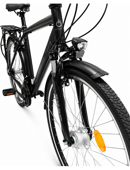 Bicicleta Trekking Prophete 52775 - 28 inch, L, Negru