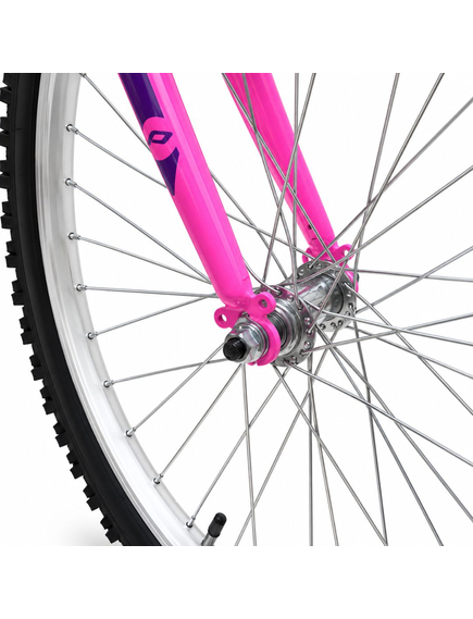 Bicicleta copii Polar Modesty, 24 inch, 6 viteze Shimano, frane V-Brake, Roz