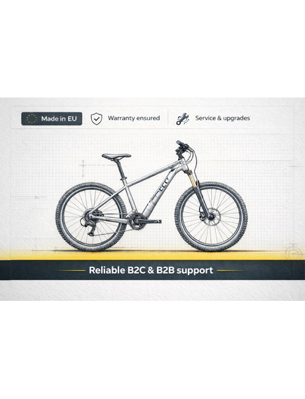 Bicicleta electrica Mtb Prophete 53119 - 29 inch, M, Gri Inchis