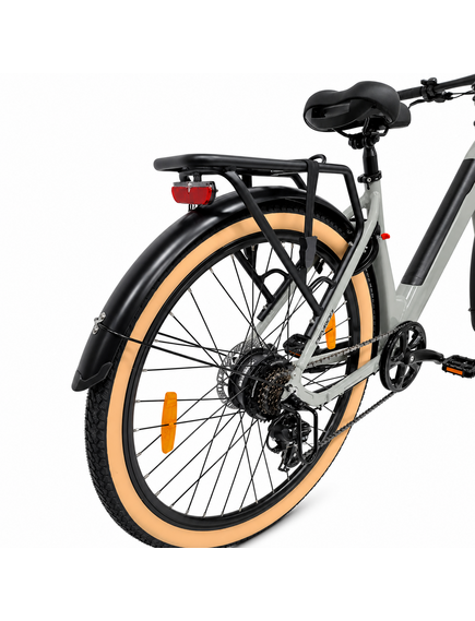 Bicicleta electrica Oras Devron 28200 - 28 inch, L, Gri Deschis
