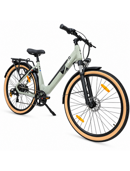 Bicicleta electrica Oras Devron 28200 - 28 inch, L, Gri Deschis