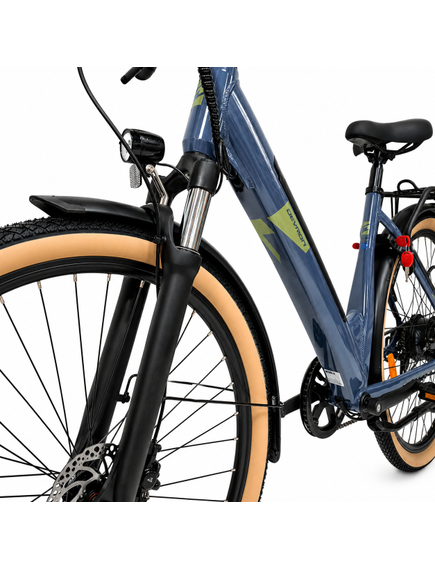 Bicicleta electrica Oras Devron 28200 - 28 inch, L, Gri Inchis