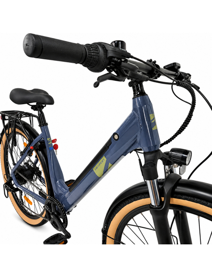 Bicicleta electrica Oras Devron 28200 - 28 inch, L, Gri Inchis