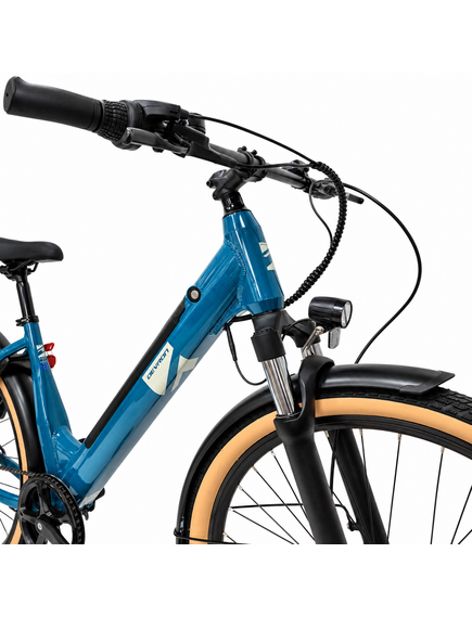 Bicicleta electrica Oras Devron 28200 - 28 inch, M, Albastru