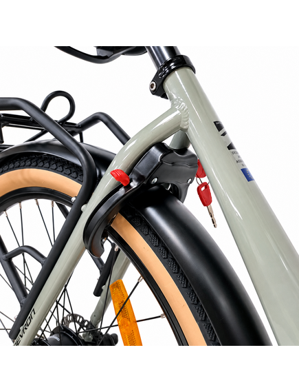 Bicicleta electrica Oras Devron 28200 - 28 inch, M, Gri Deschis