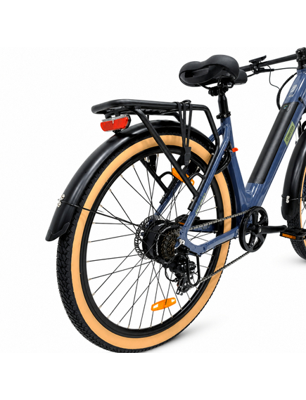 Bicicleta electrica Oras Devron 28200 - 28 inch, M, Gri Inchis