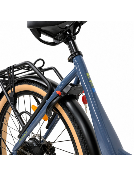 Bicicleta electrica Oras Devron 28200 - 28 inch, M, Gri Inchis