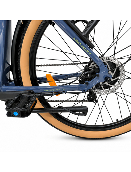Bicicleta electrica Oras Devron 28200 - 28 inch, M, Gri Inchis