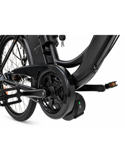 Bicicleta electrica Oras Prophete 54804B - 28 inch, M, Negru