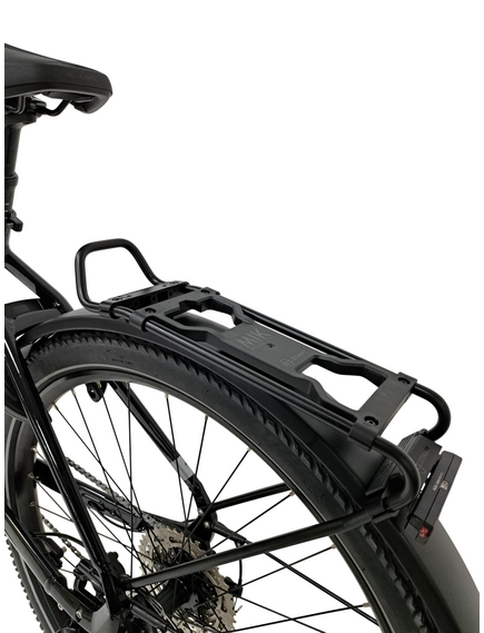 Bicicleta electrica Trekking Stella Tierra - 29 inch, 10V, L, Negru lucios