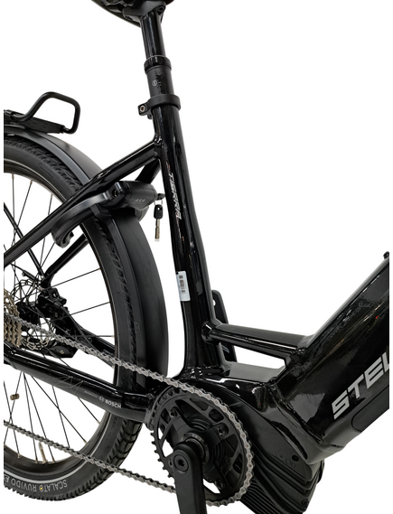 Bicicleta electrica Trekking Stella Tierra - 29 inch, 10V, L, Negru lucios