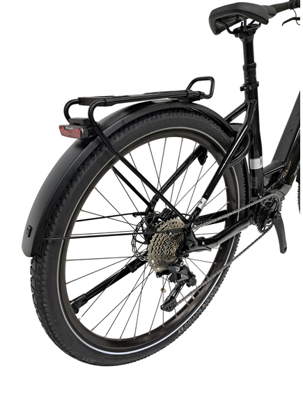 Bicicleta electrica Trekking Stella Tierra - 29 inch, 10V, L, Negru lucios