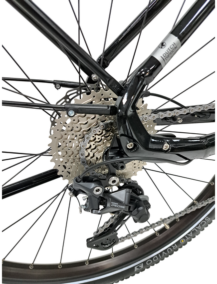 Bicicleta electrica Trekking Stella Tierra - 29 inch, 10V, L, Negru lucios