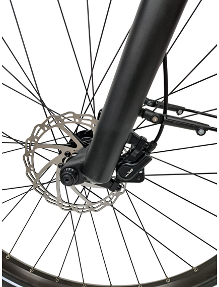 Bicicleta electrica Trekking Stella Tierra - 29 inch, 10V, L, Negru lucios