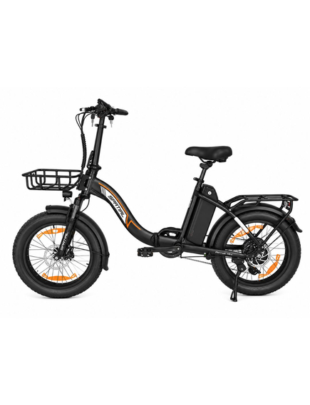 Bicicleta electrica pliabila Spatial Parrot 1.2 - 20 inch, Negru