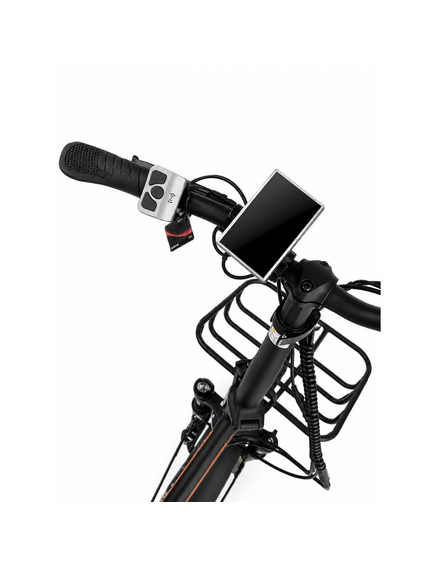 Bicicleta electrica pliabila Spatial Parrot 1.2 - 20 inch, Negru