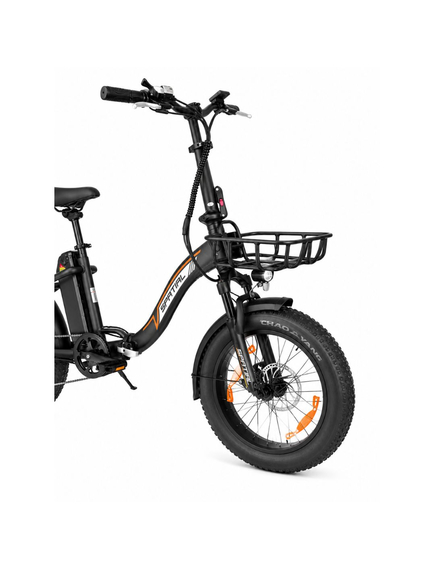Bicicleta electrica pliabila Spatial Parrot 1.2 - 20 inch, Negru