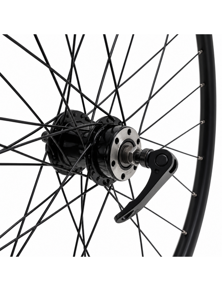 Roata Fata Taurus 27.5", Disc Brake, Butuc Otel 32H ED, Negru