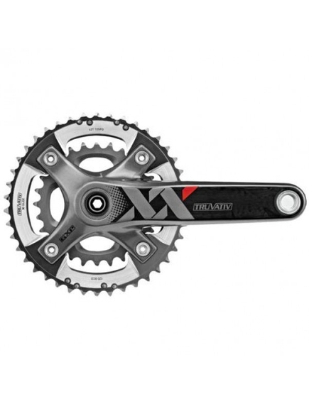 Angrenaj Pedalier Truvativ Crank xx Sram - 2x10 Viteze, Negru