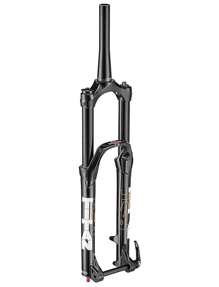 Furca Bicicleta Rst Titan 27,5 Trl ,DiscPM(max.203),brate34,ax Qr15,neagra, Dimensiune roata produs: 27.5 inch, imaginea nr. 2